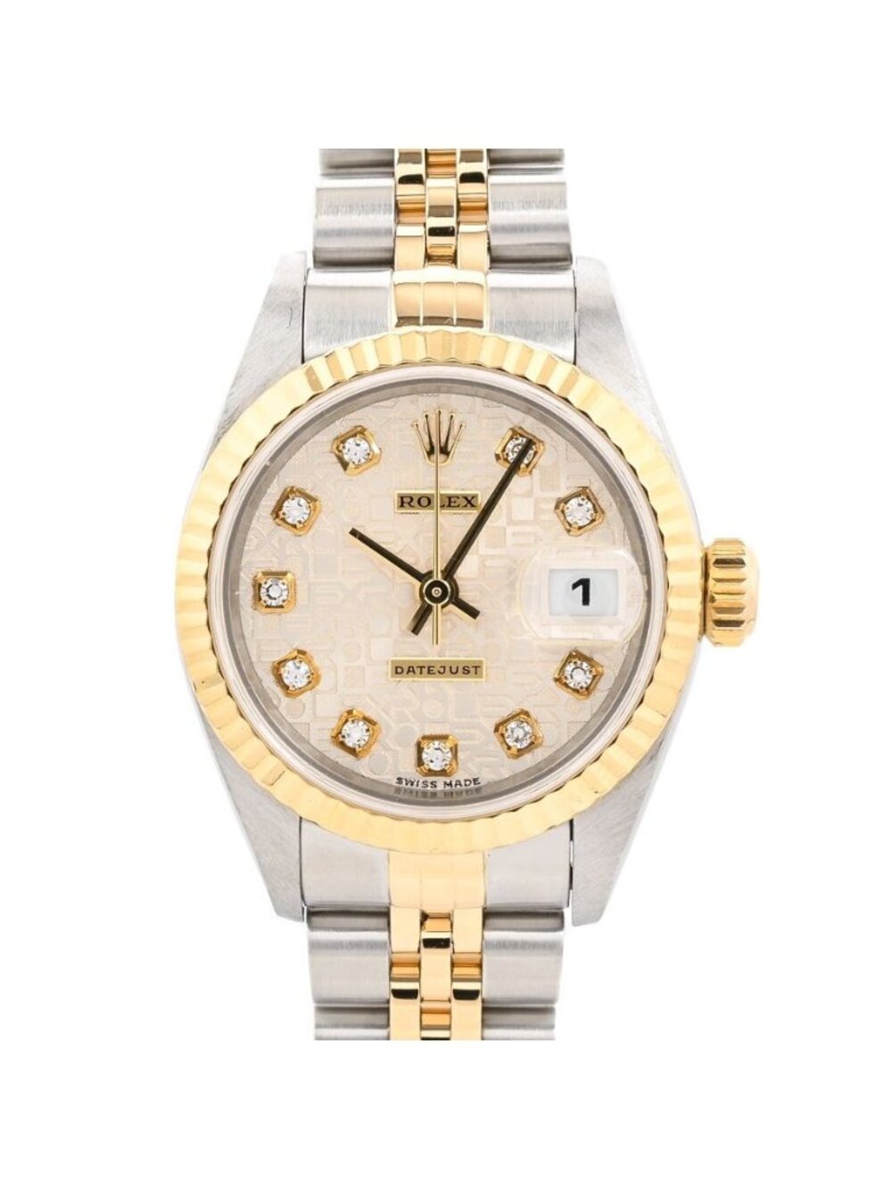 Rolex Watch Datejust Gold